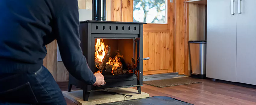 Open Hearth Wood Fireplace Installation in Selden, NY