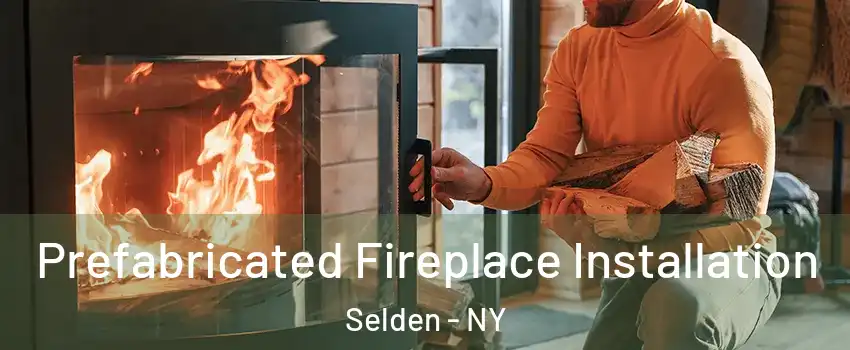  Prefabricated Fireplace Installation Selden - NY
